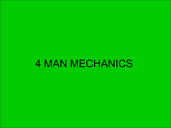 TASO 4-Man Mechanics