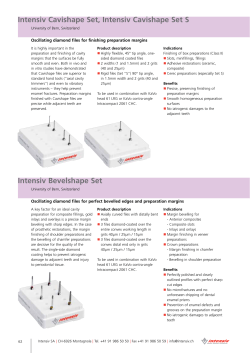 Intensiv Cavishape Set, Intensiv Cavishape Set S