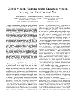 Global Motion Planning under Uncertain Motion, Sensing, and