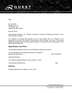 Kelly Mahon - Quest Aircraft