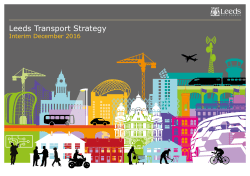 Leeds Transport Strategy