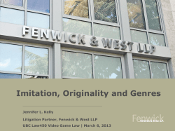 Imitation, Originality and Genres