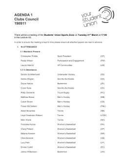 agenda 4 - Stirling Students` Union