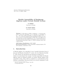 Module Amenability of Semigroup Algebras under Certain Module