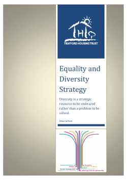 Equality and Diversity Strategy