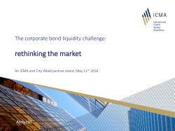 rethinking the market - International Capital Market Association