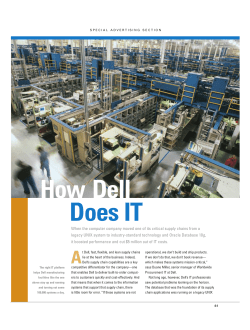 How Dell Does IT
