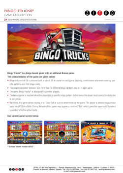bingo trucks