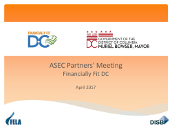 Financially Fit DC April 2017
