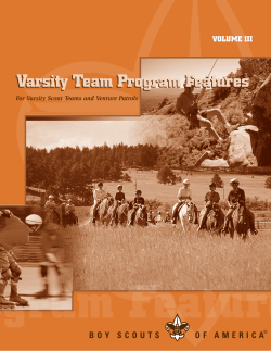 Varsity Team Program Features