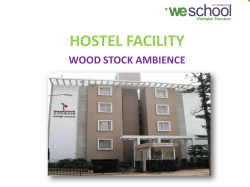 hostel facility for students
