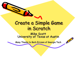 Scratch Baby Game Design - Metcalfe County Schools