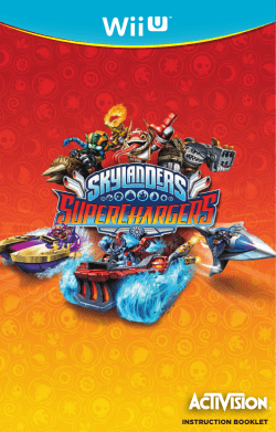 instruction booklet - Activision Support
