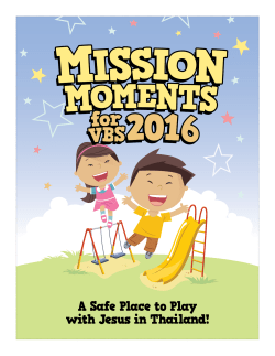 A Safe Place to Play with Jesus in Thailand!