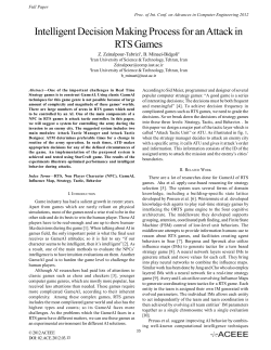 Intelligent Decision Making Process for an Attack in RTS Games