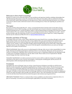 Consent to Treatment - Fully Living Counseling