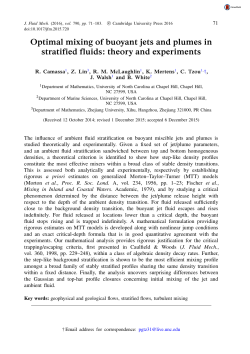 Optimal mixing of buoyant jets and plumes in stratified fluids: theory