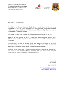 Click here to view all information on USYD Cup