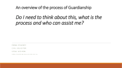 Guardianship