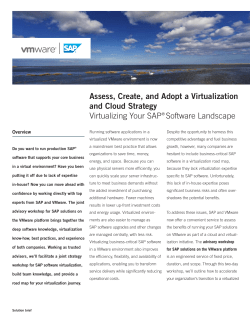 Assess, Create, and Adopt a Virtualization and Cloud Strategy