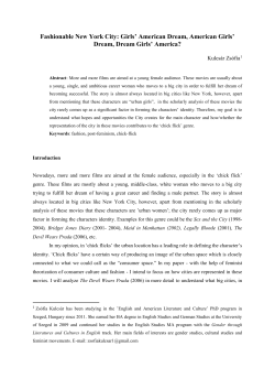 Fashionable New York City Girls American