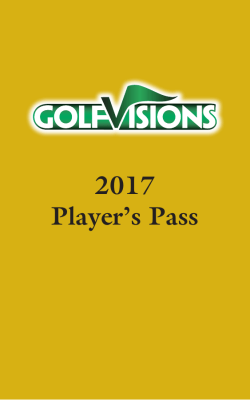 Player`s Pass 2017 Player`s Pass