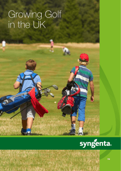 Growing Golf in the UK - Golf Environment Organization