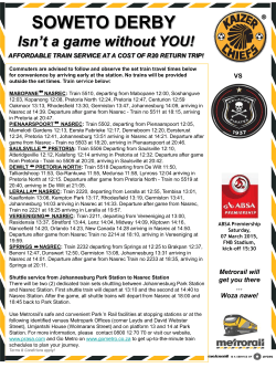 soweto derby
