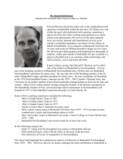 Edward Browne played the major role in the establishment and