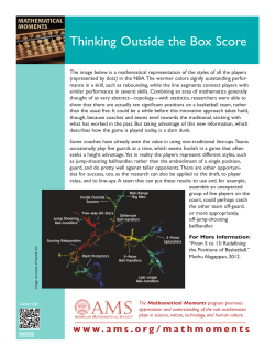 Thinking Outside the Box Score