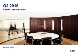 2016 Q2 presentation