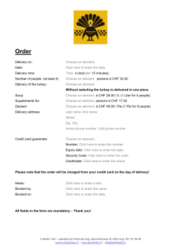 ORDER FORM