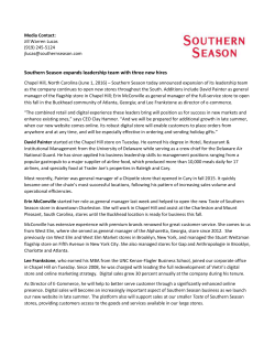 Southern Season expands leadership team with three new hires