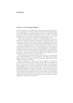 8.4 The Basic Facts of Differential Calculus of Real