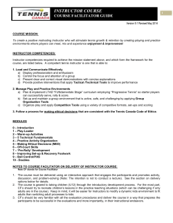 course facilitator guide