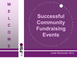 Major Gift Training Seminar