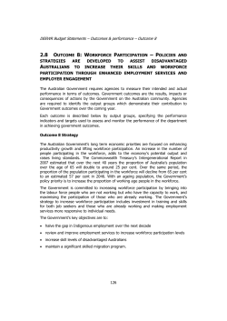 Outcome 8 (0.11 MB ) - Department of Education and Training