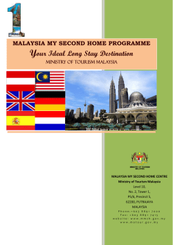 Malaysia My Second Home (MM2H) programme