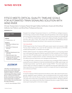 fitsco meets critical quality, timeline goals for automated