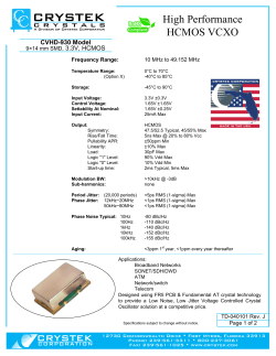 CVHD-930 - Crystek