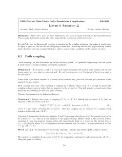 Lecture 6 - People @ EECS at UC Berkeley