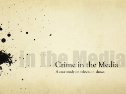Crime in the Media