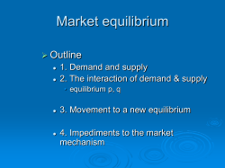 The market system