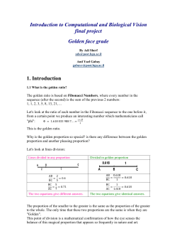 Full project report - The Department of Computer Science