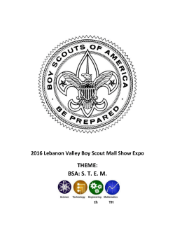 2016 Lebanon Valley Boy Scout Mall Show Expo