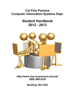 CIS 231 Fundamentals of Computer Information