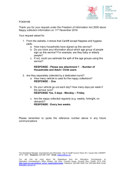 FOIA0 - Published FOI requests and responses