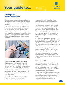 Three-Phase Power Protection