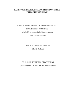 Proposal - The University of Texas at Arlington