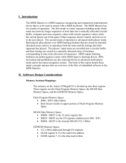 Software Design Considerations: